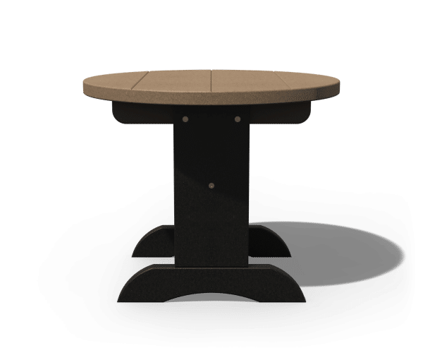 Round End Table Side