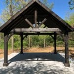 14x16 Alpine wood pavilion