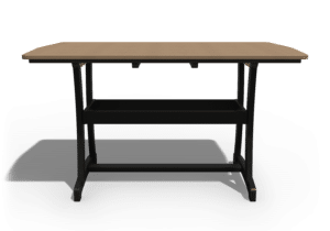 4x6 Table 40'' Front
